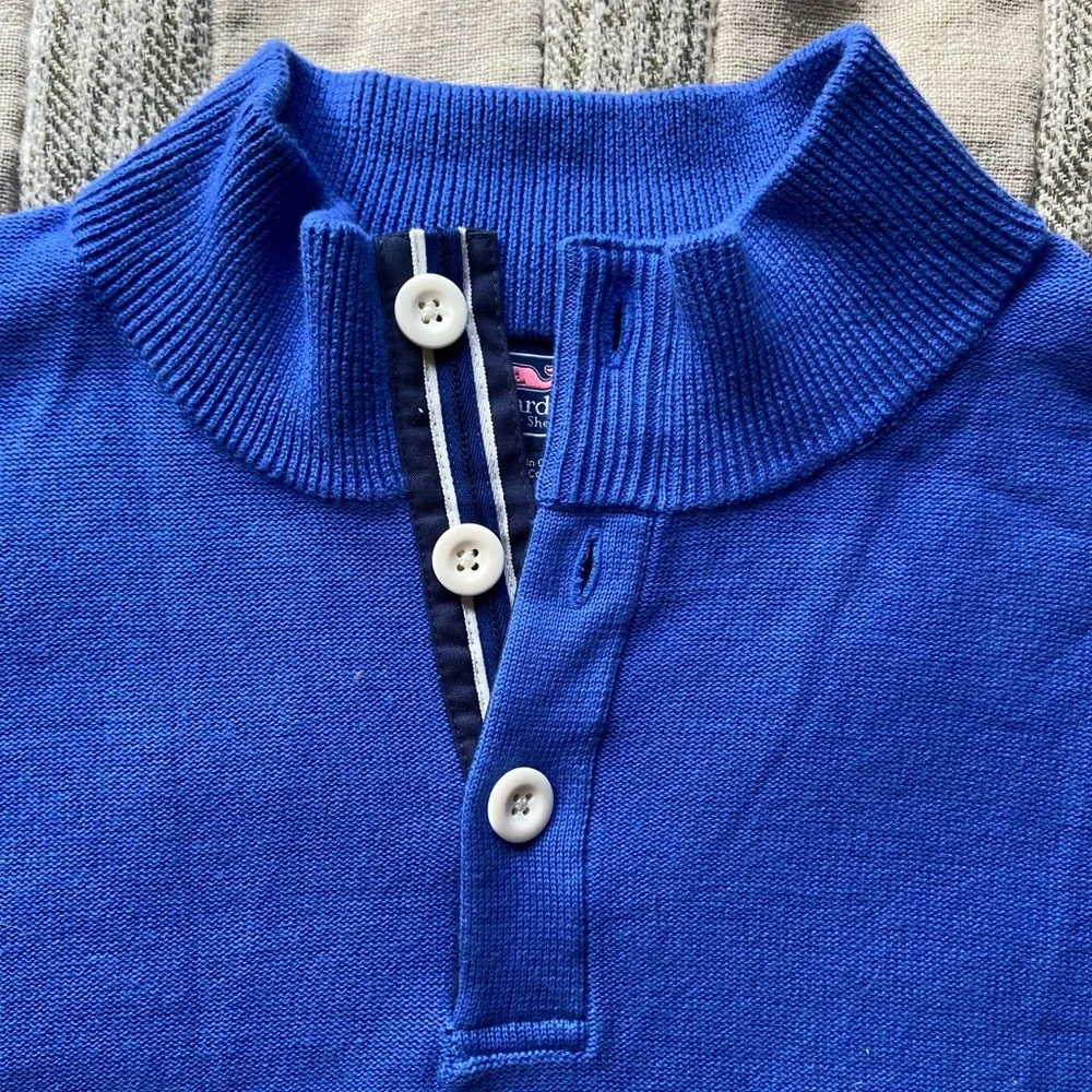 Blue Vineyard Vines Pullover Sweater